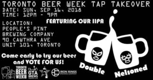 Toronto Beer Week Tap Takeover